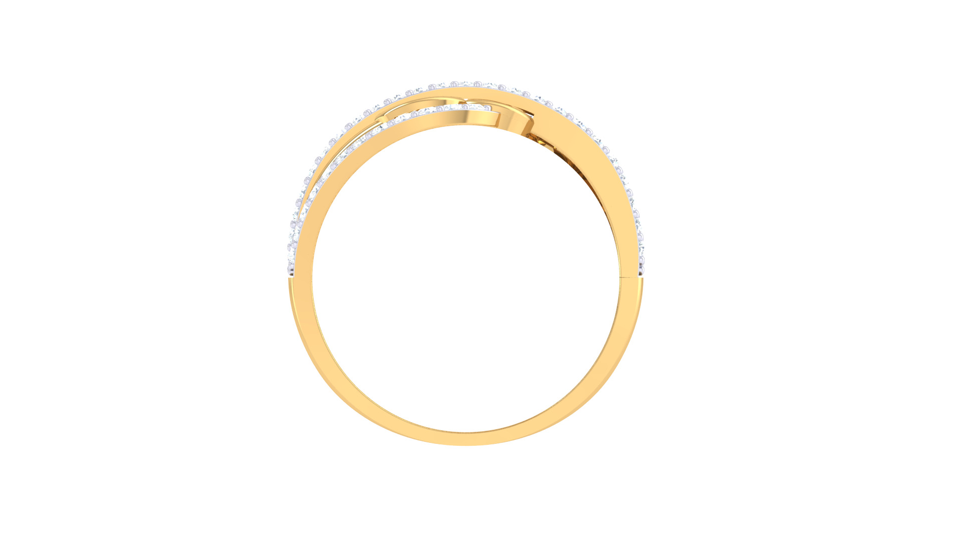 Women Ring Render 3dm STL OBJ FBX Details 3D print model_4