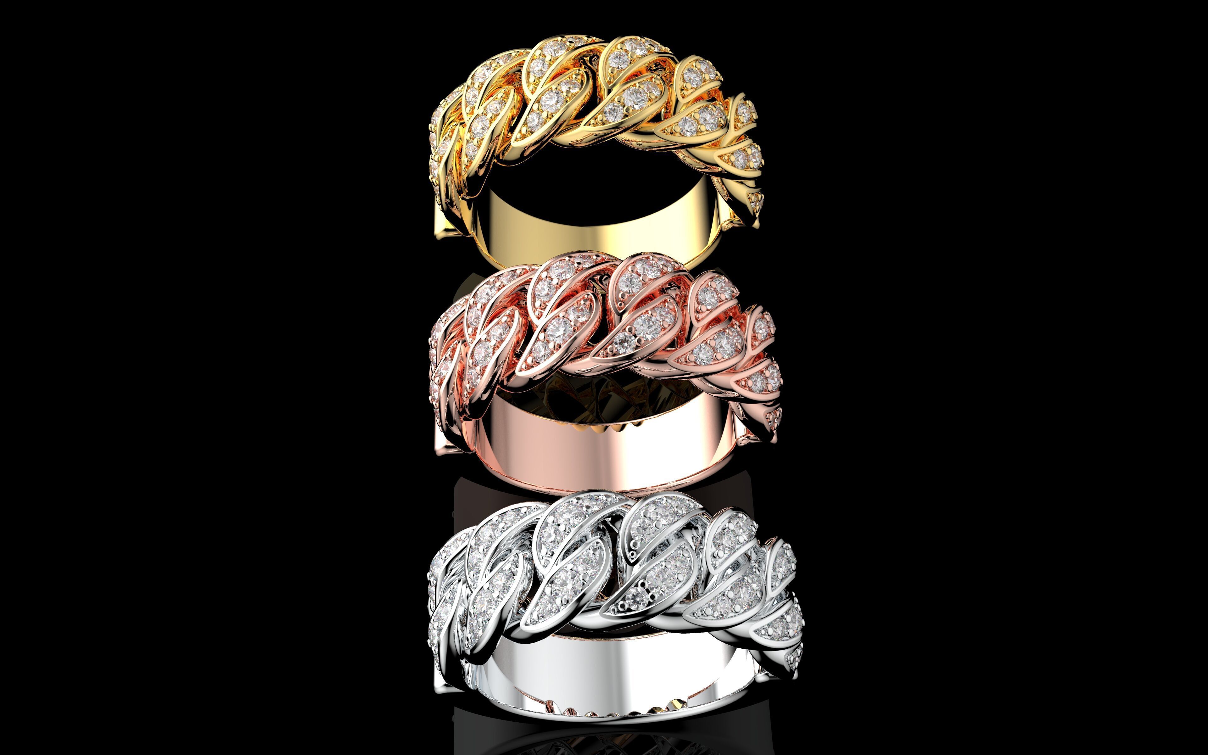 Gold N1265 3D print model_1