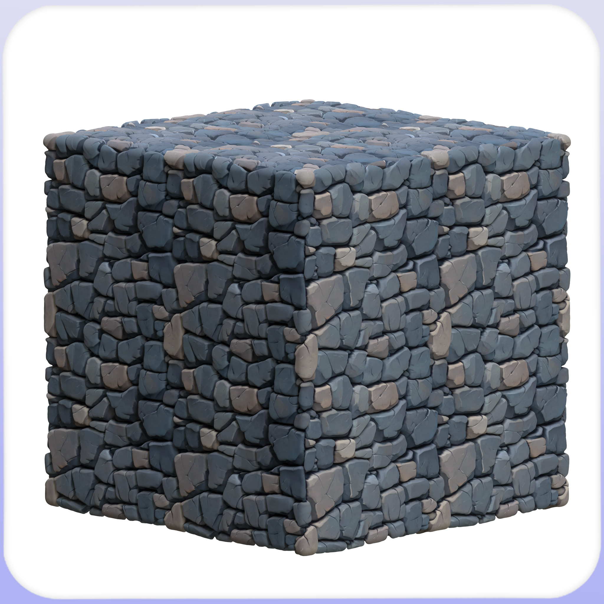 Stylized Stone Floor Seamless Texture Texture_5