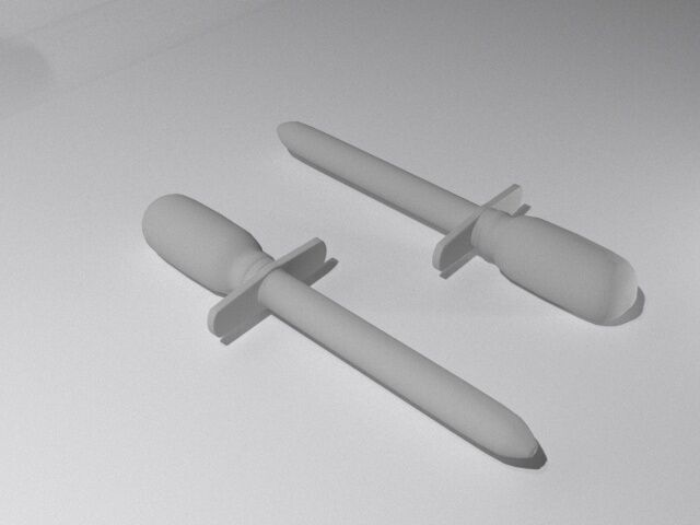 Injection Dropper 3D model_4