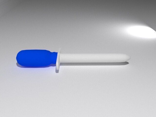 Injection Dropper 3D model_2