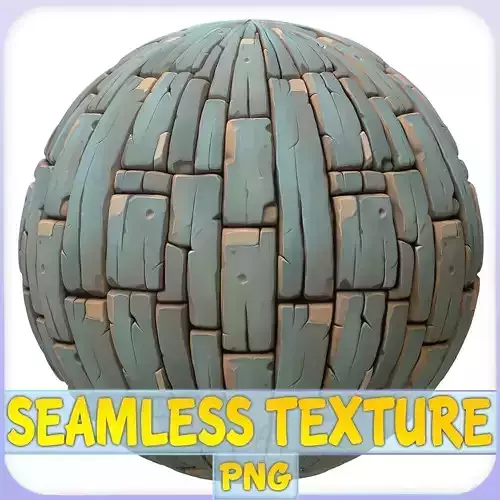 Stylized Stone Floor Seamless Texture