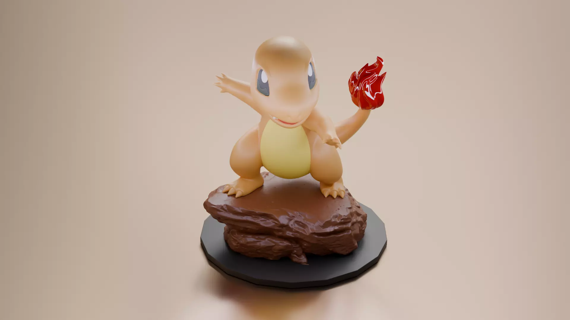 3D Printable Charmander Pokemon 3D print model_0