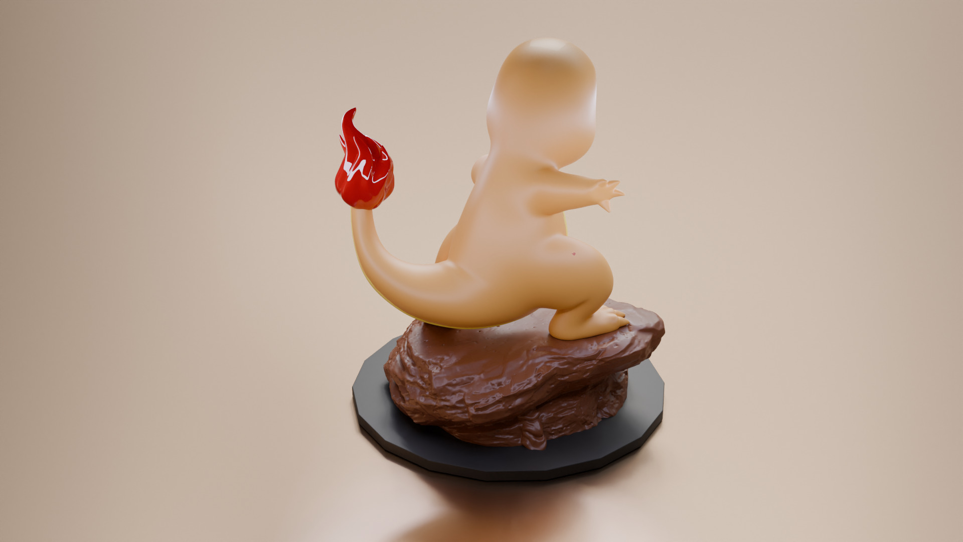 3D Printable Charmander Pokemon 3D print model_3