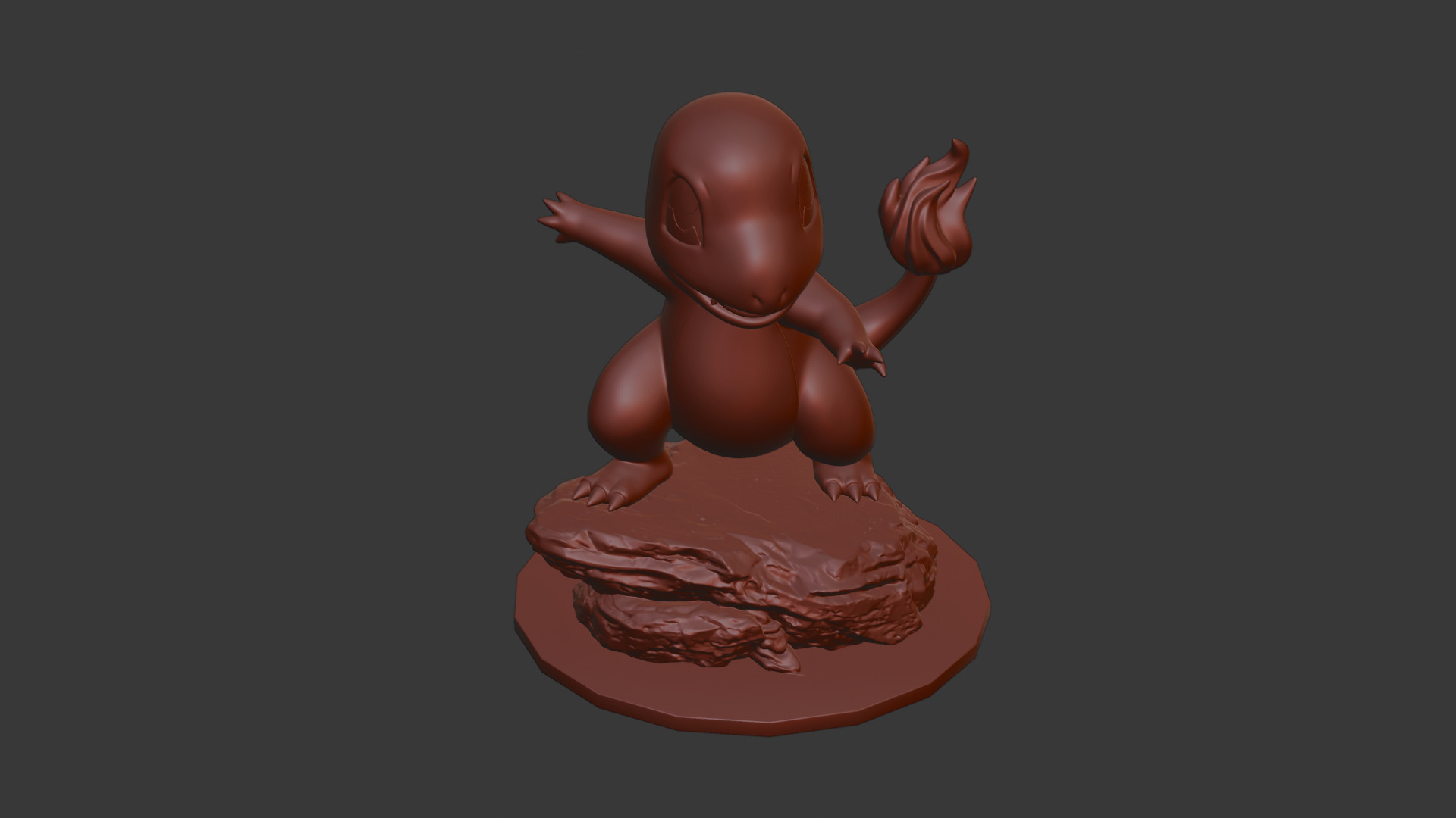 3D Printable Charmander Pokemon 3D print model_7