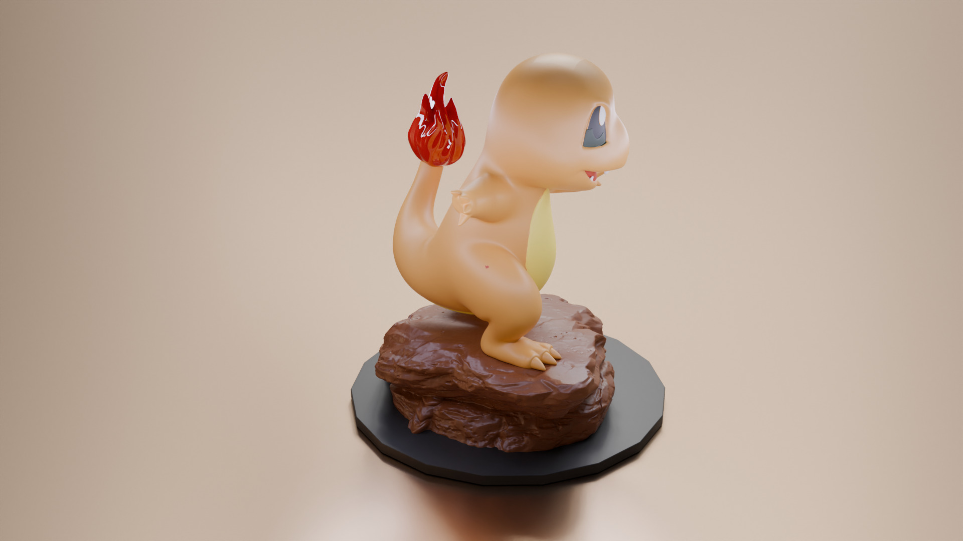 3D Printable Charmander Pokemon 3D print model_2
