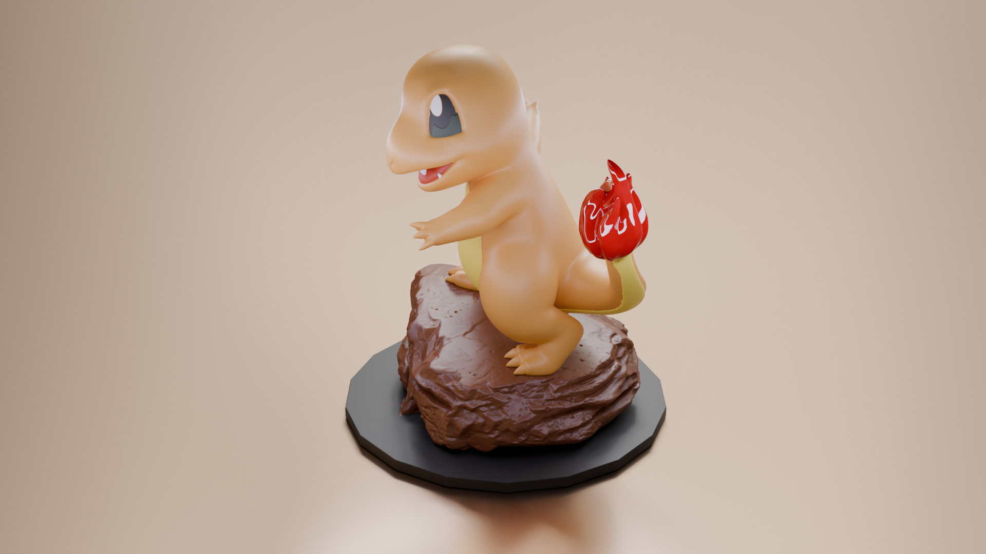 3D Printable Charmander Pokemon 3D print model_5