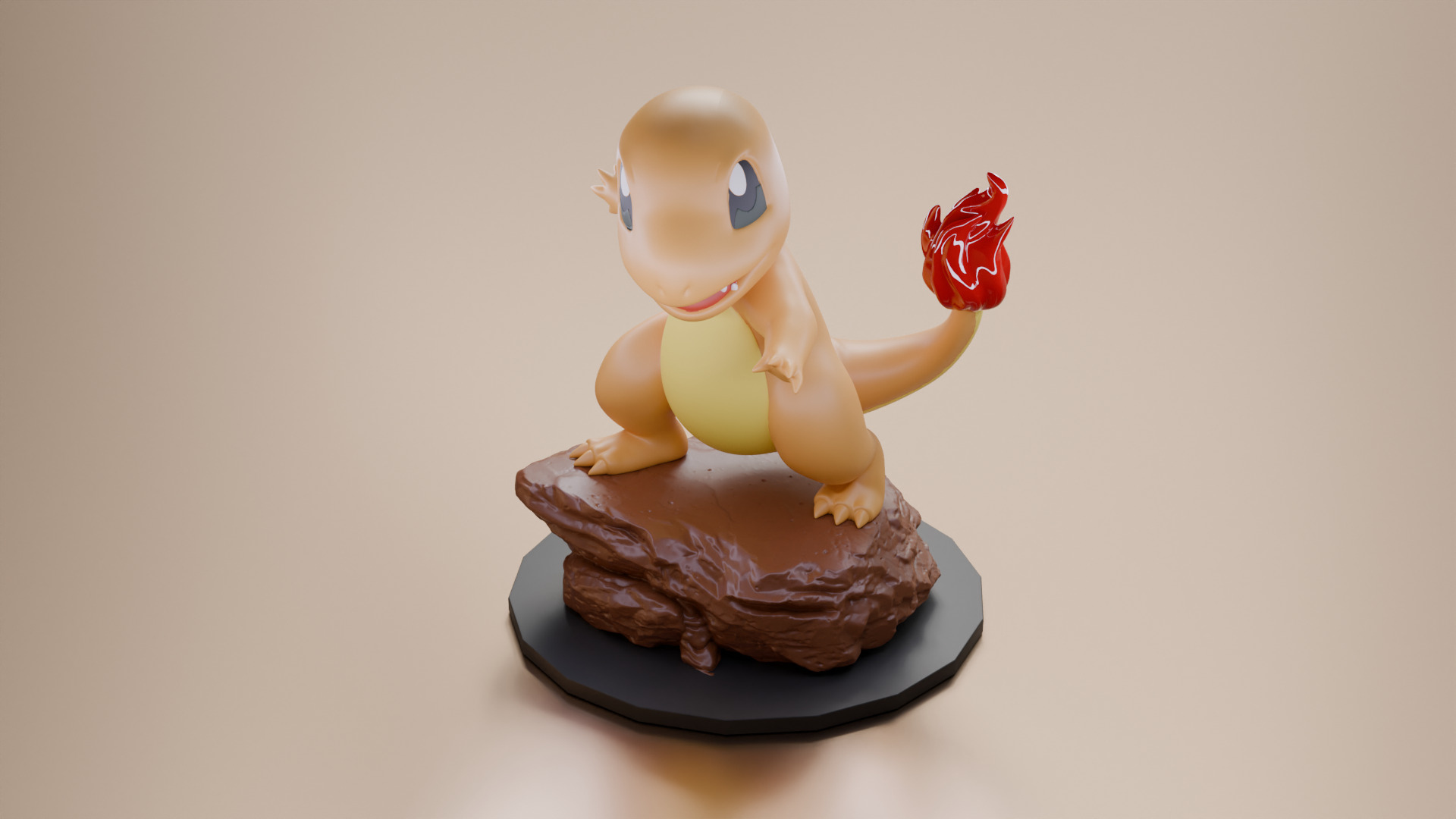 3D Printable Charmander Pokemon 3D print model_6