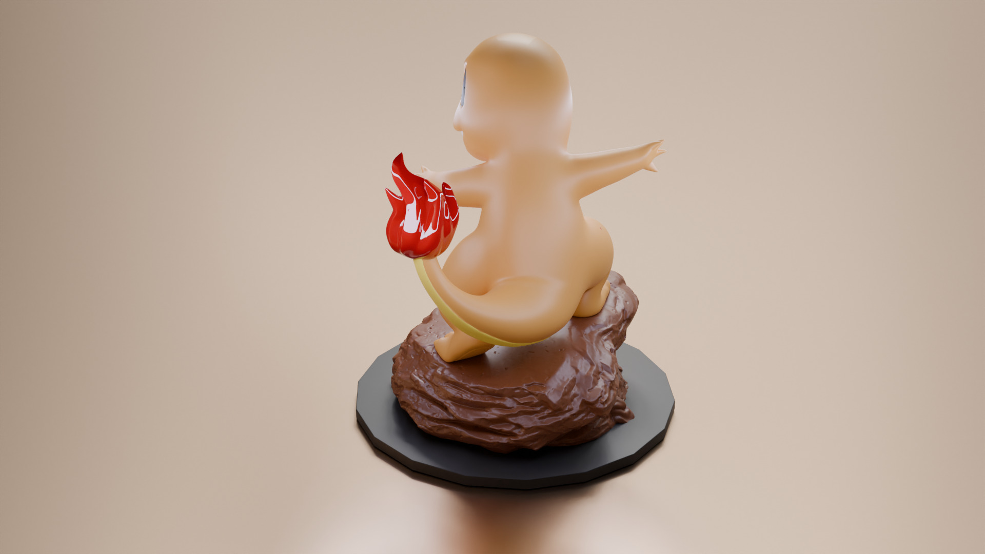 3D Printable Charmander Pokemon 3D print model_4
