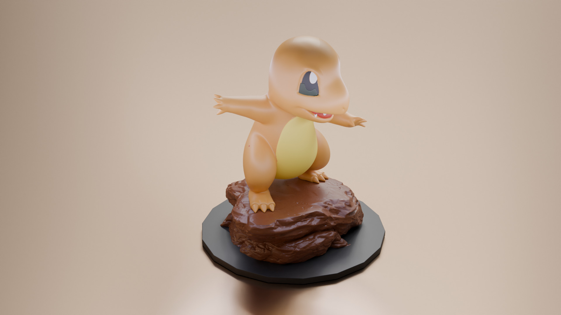 3D Printable Charmander Pokemon 3D print model_1