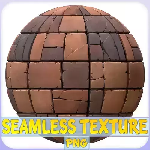 Stylized Stone Floor Seamless Texture