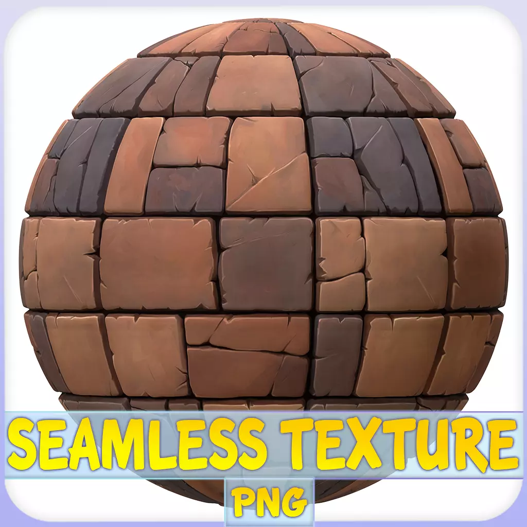 Stylized Stone Floor Seamless Texture Texture_0