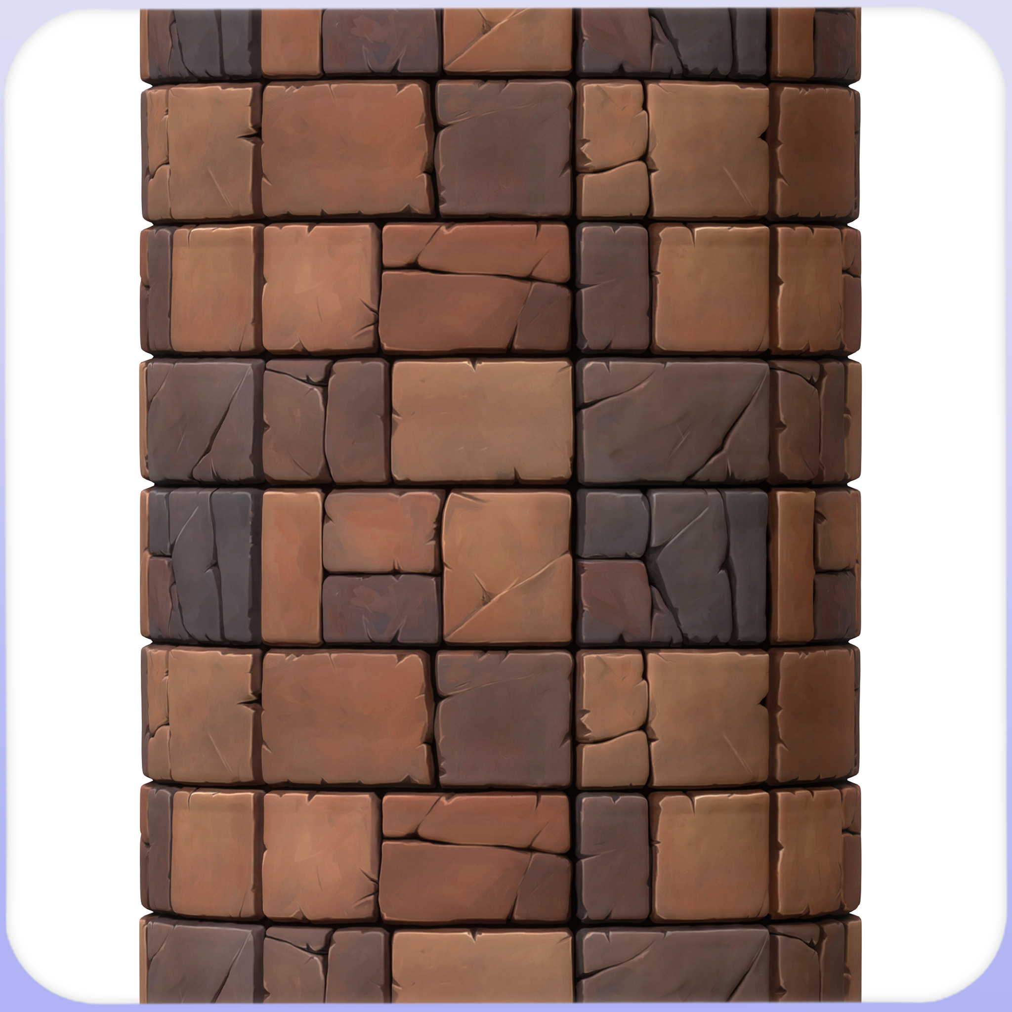 Stylized Stone Floor Seamless Texture Texture_3