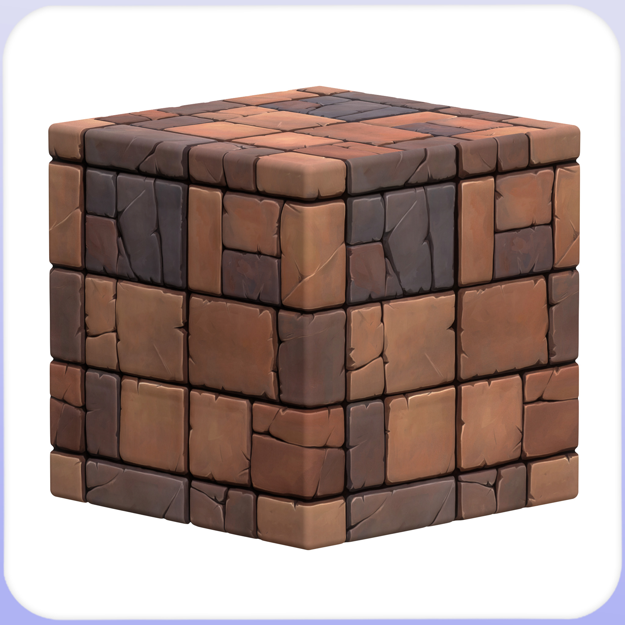 Stylized Stone Floor Seamless Texture Texture_2