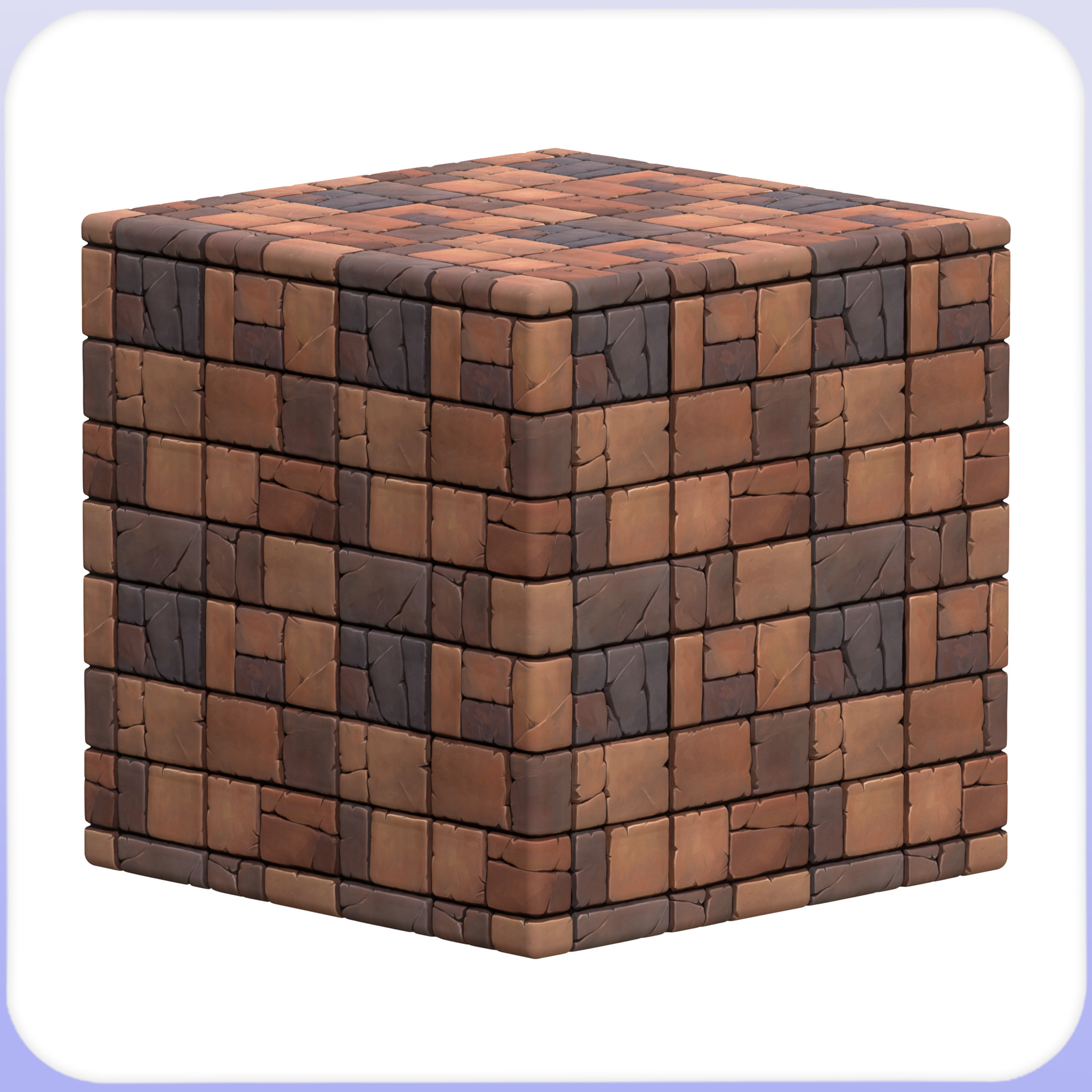 Stylized Stone Floor Seamless Texture Texture_6