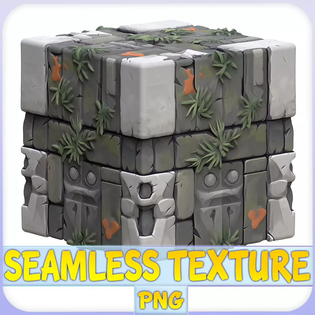 Stylized Stone Floor Seamless Texture Texture_0