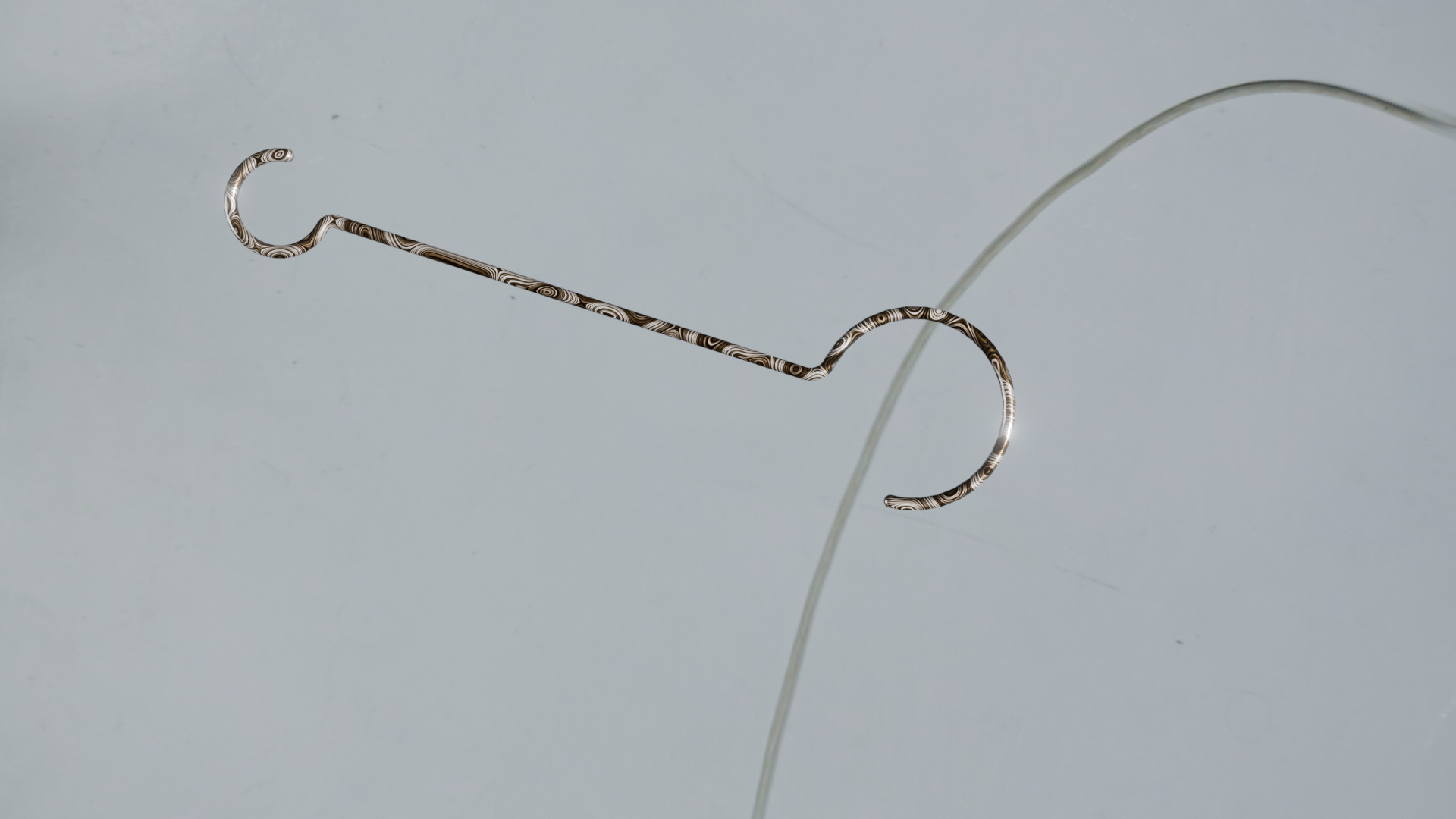 Double sided crook 3D model_4