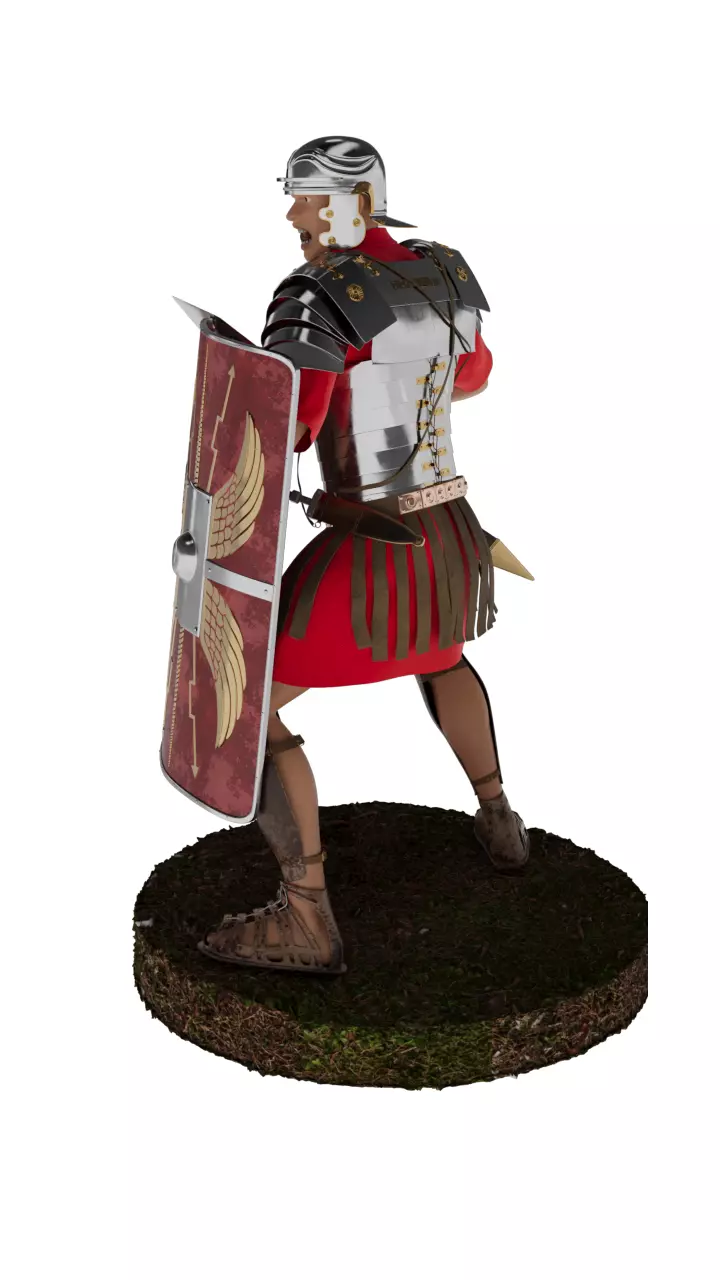 Roman Legioner 3D print model 3D print model_0