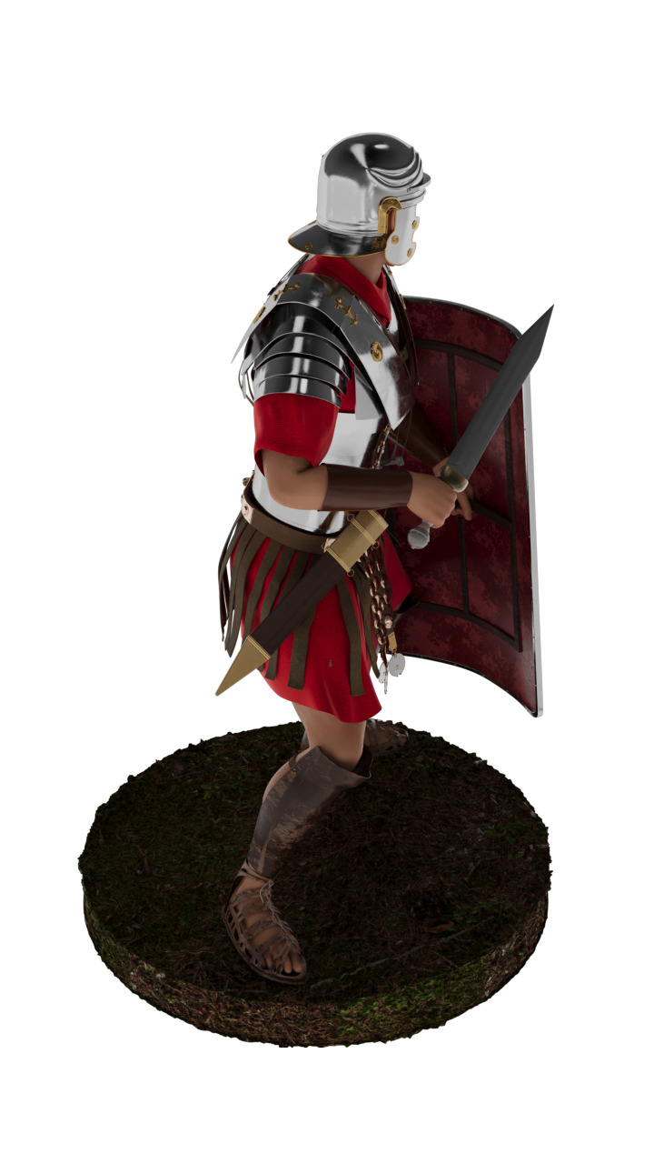 Roman Legioner 3D print model 3D print model_9