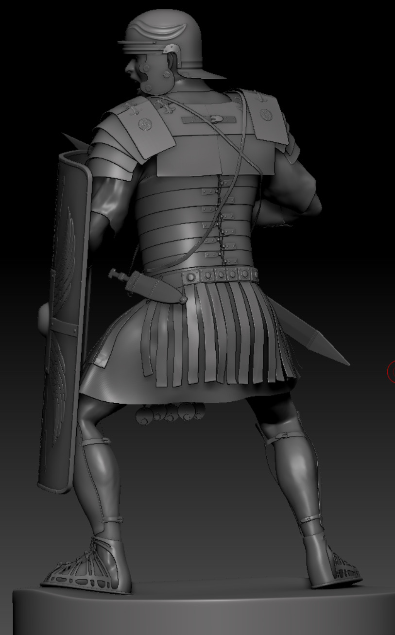 Roman Legioner 3D print model 3D print model_6
