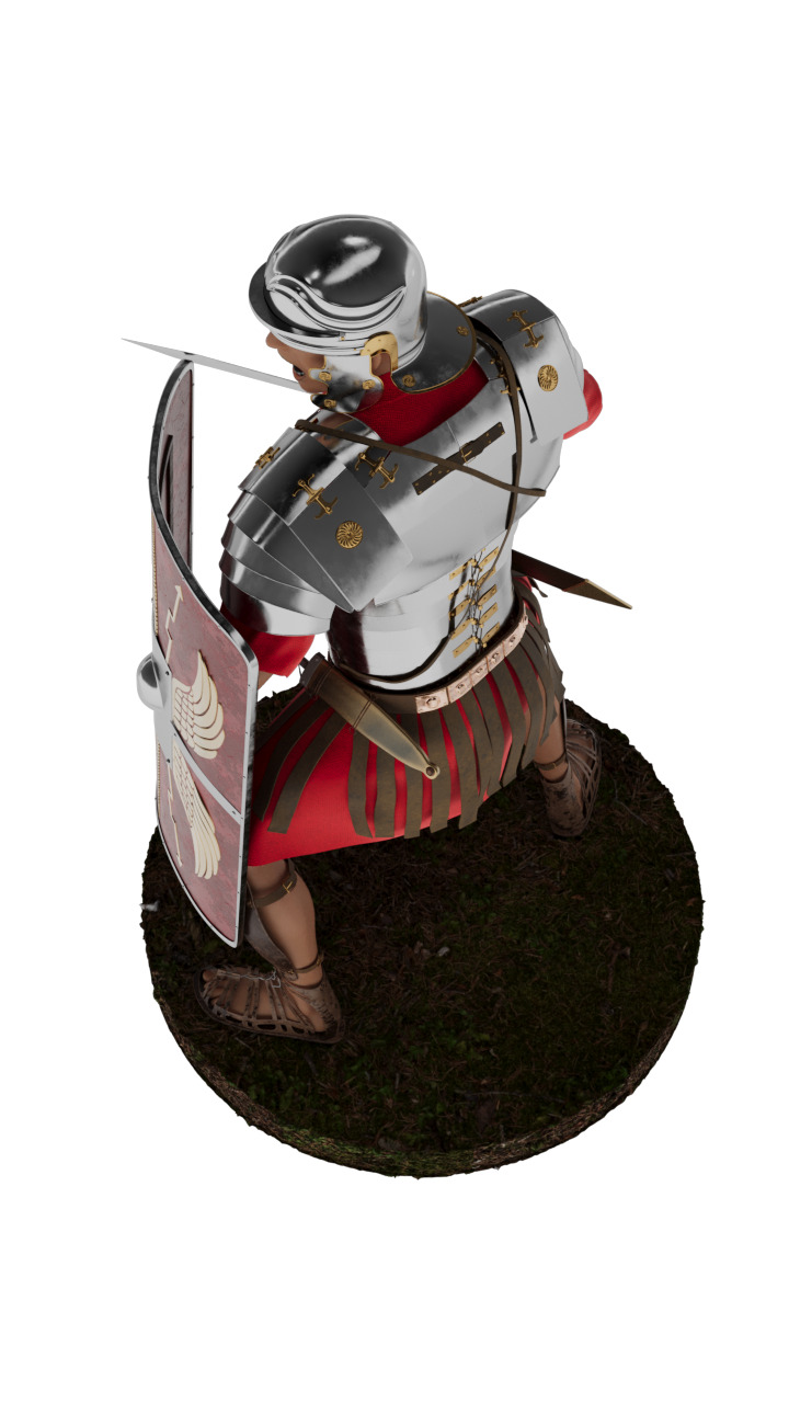 Roman Legioner 3D print model 3D print model_7