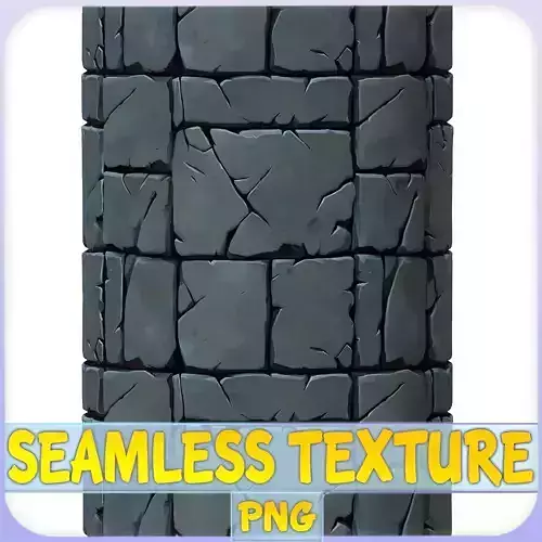 Stylized Stone Floor Seamless Texture