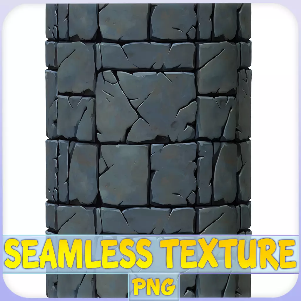 Stylized Stone Floor Seamless Texture Texture_0