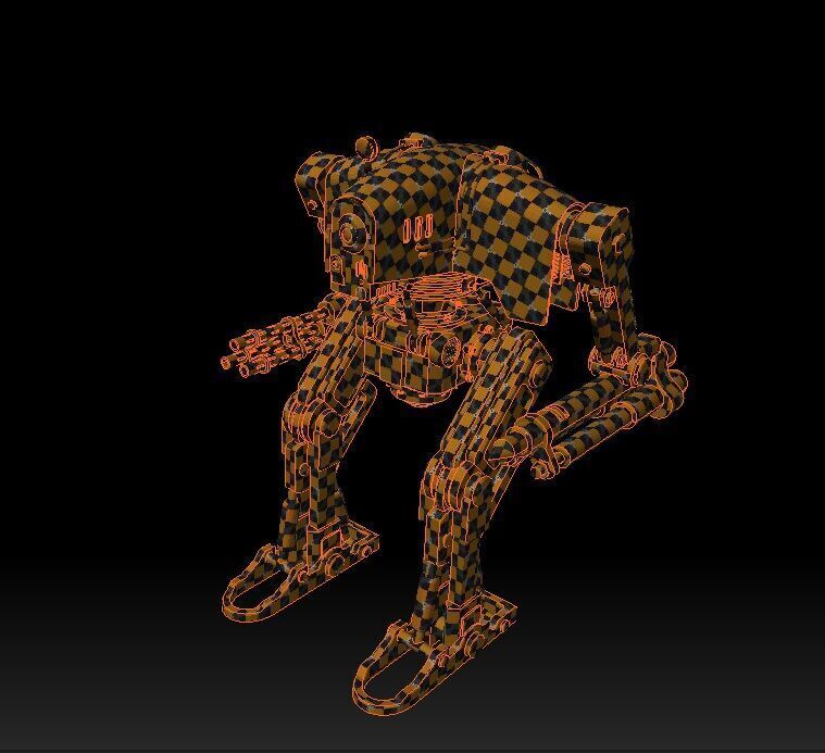 robot-Defender-21 3D model_3