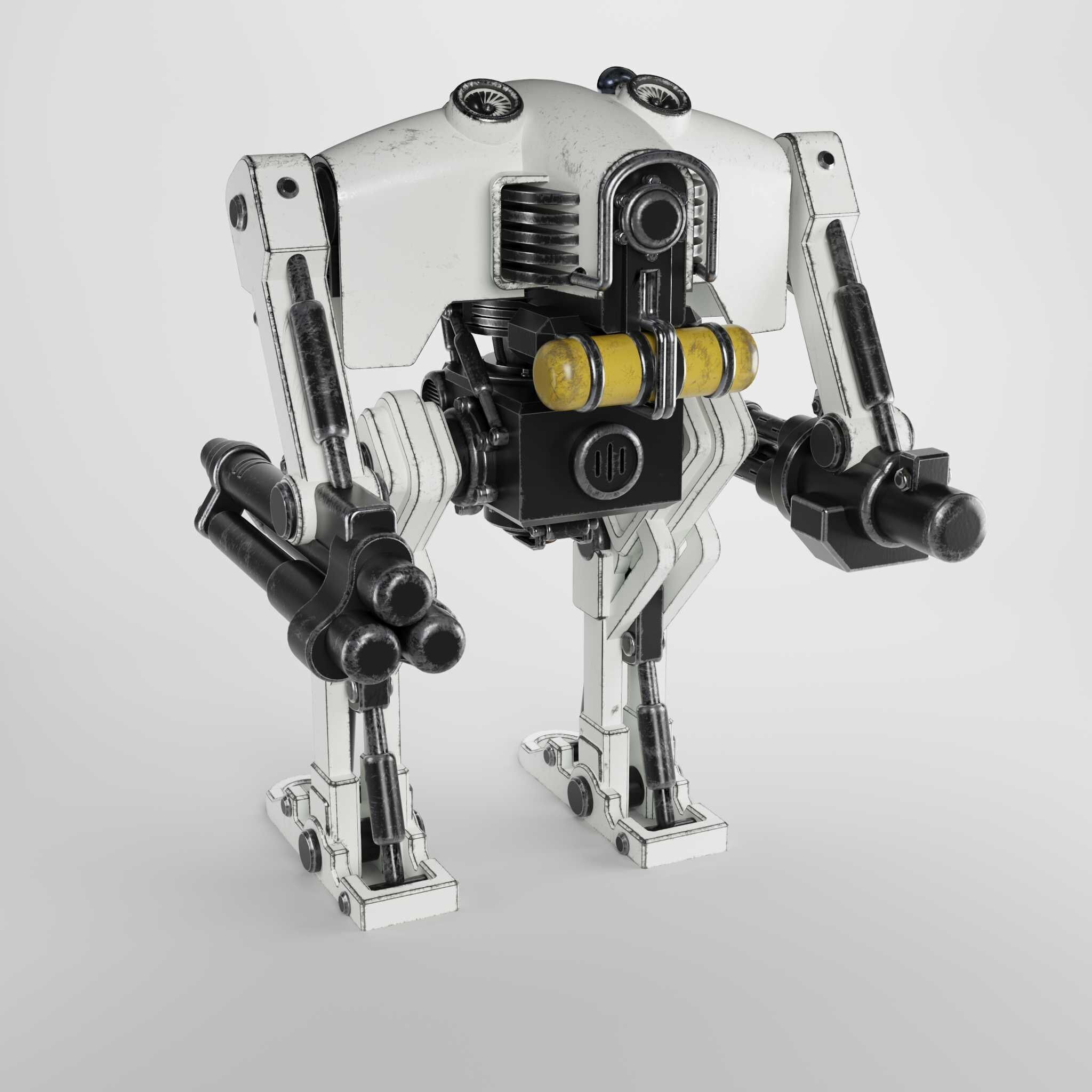 robot-Defender-21 3D model_2