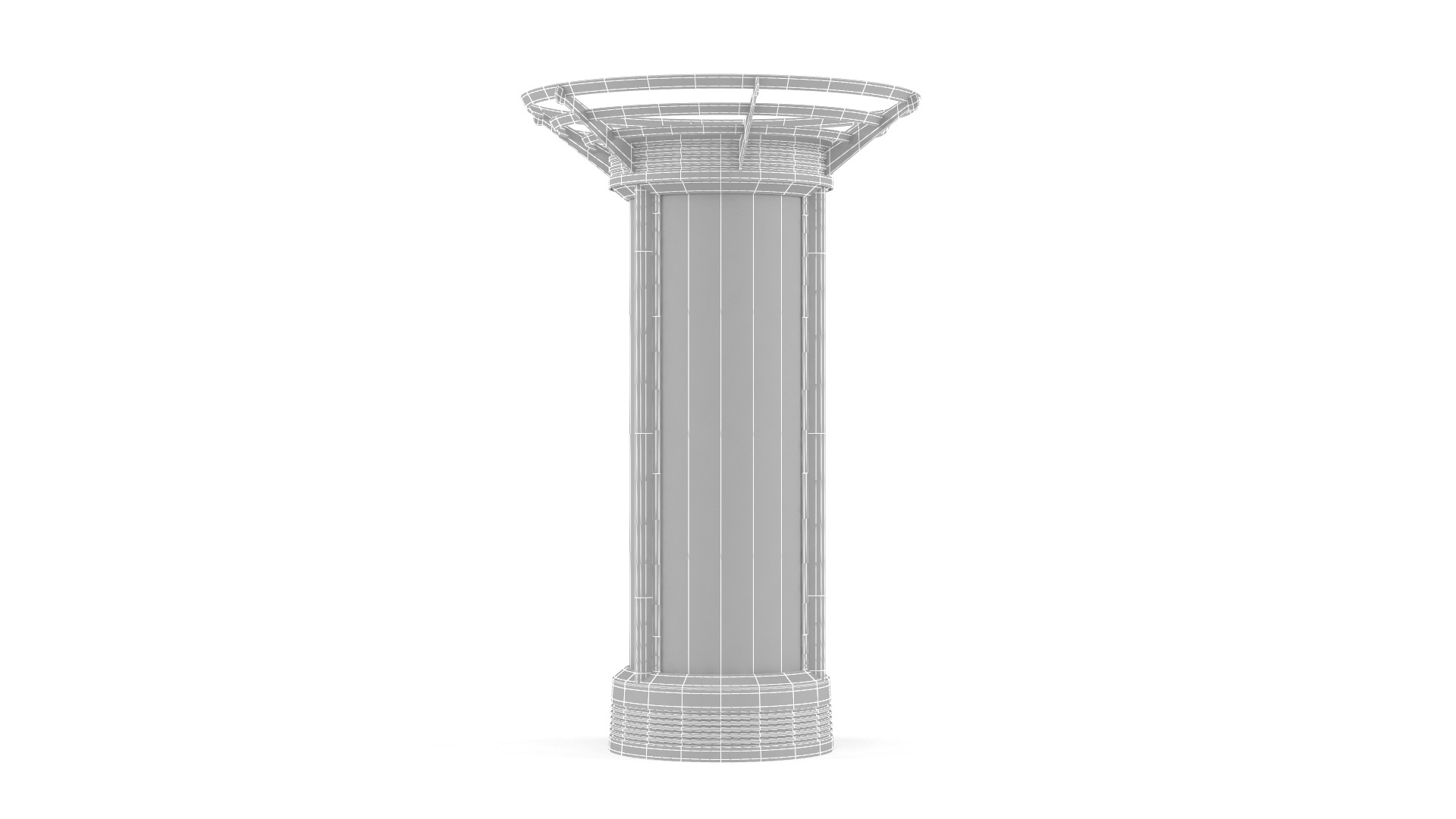 Digital Kiosk 3D model_8