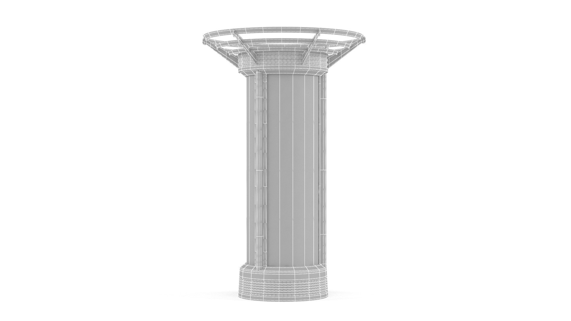 Digital Kiosk 3D model_7