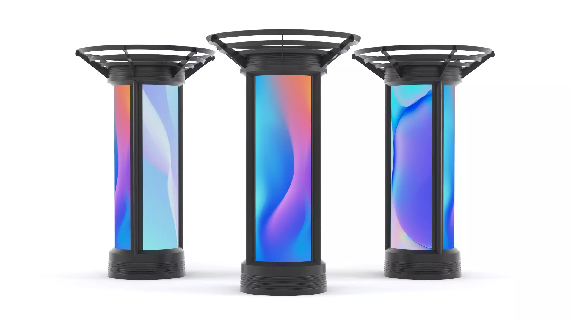 Digital Kiosk 3D model_0