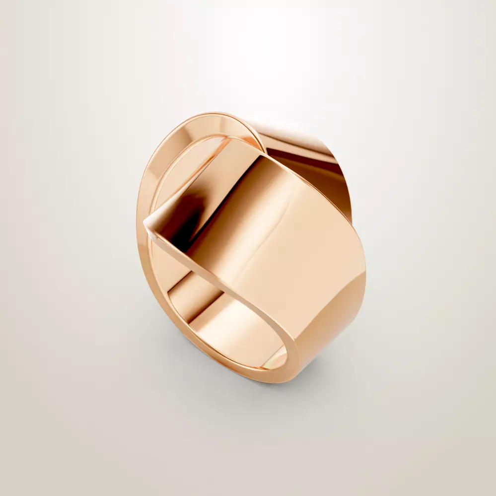 Abbraccio ring Vhernier 3D print model_0