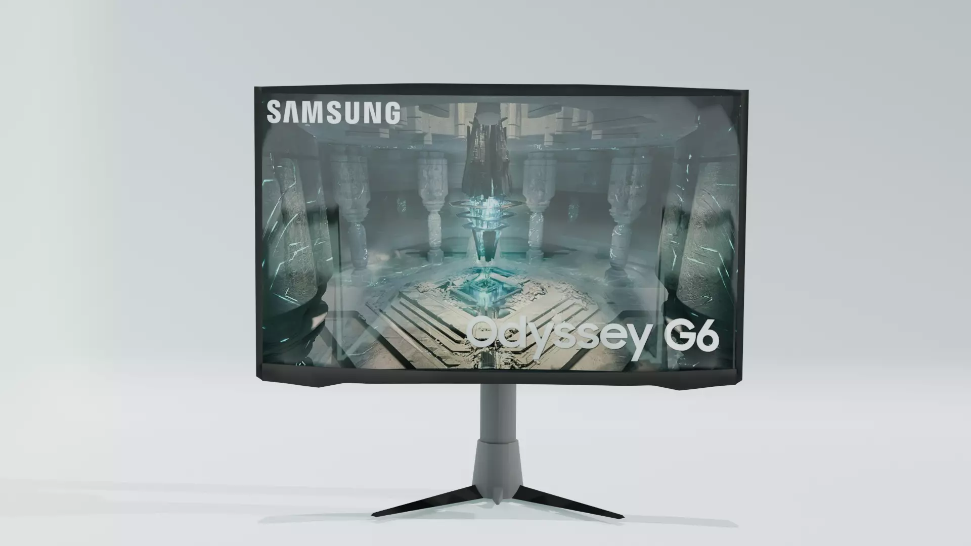 SAMSUNG 32 INCH CARVED MONITOR 3D model_0