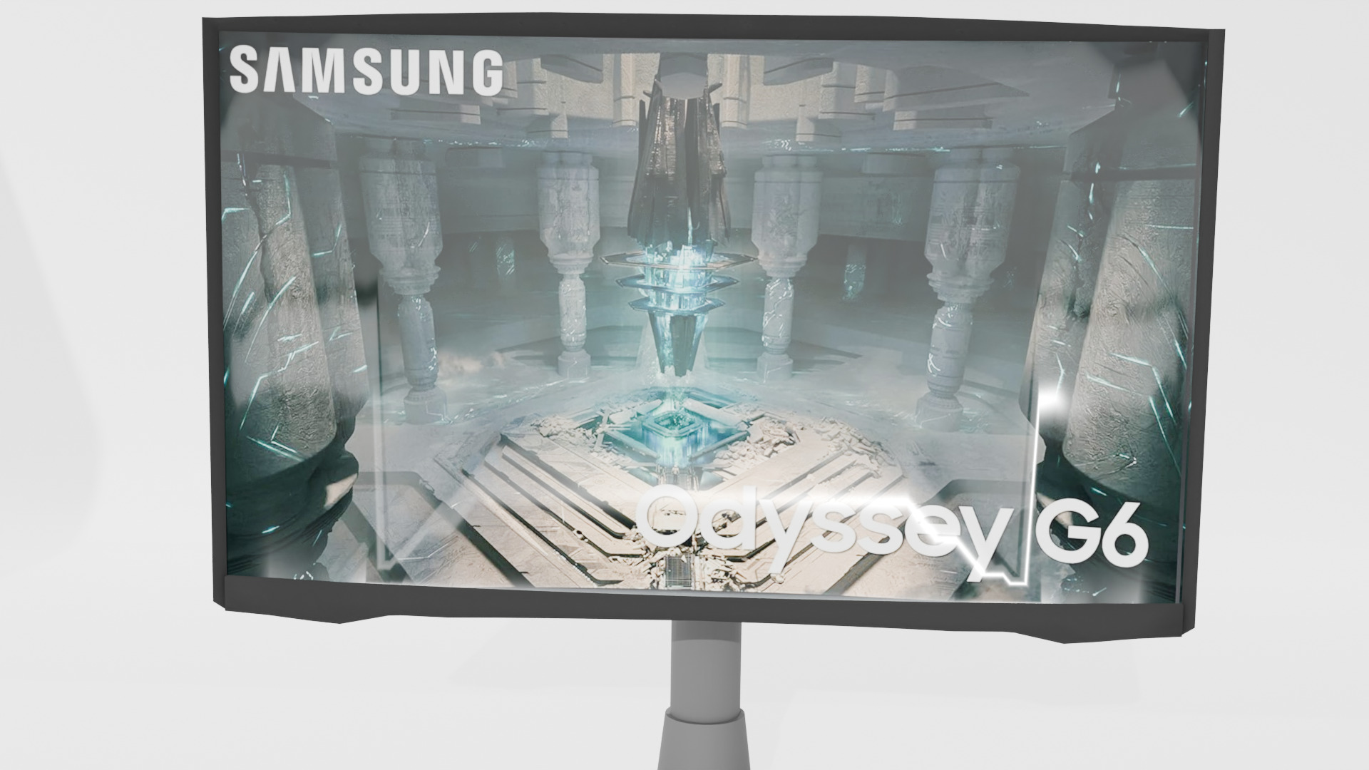 SAMSUNG 32 INCH CARVED MONITOR 3D model_1
