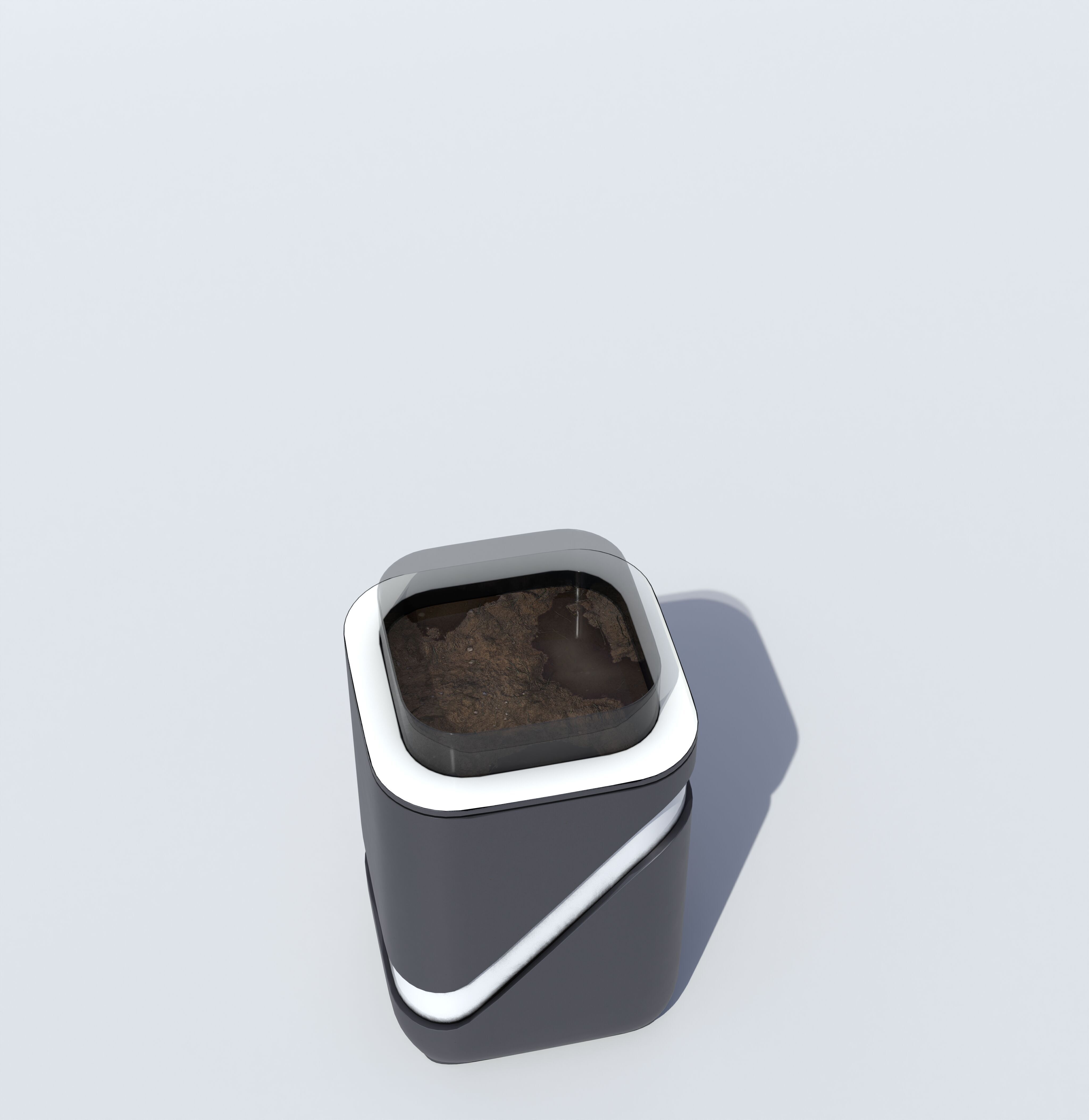 Modern Vase PBR Low-poly 3D model_5