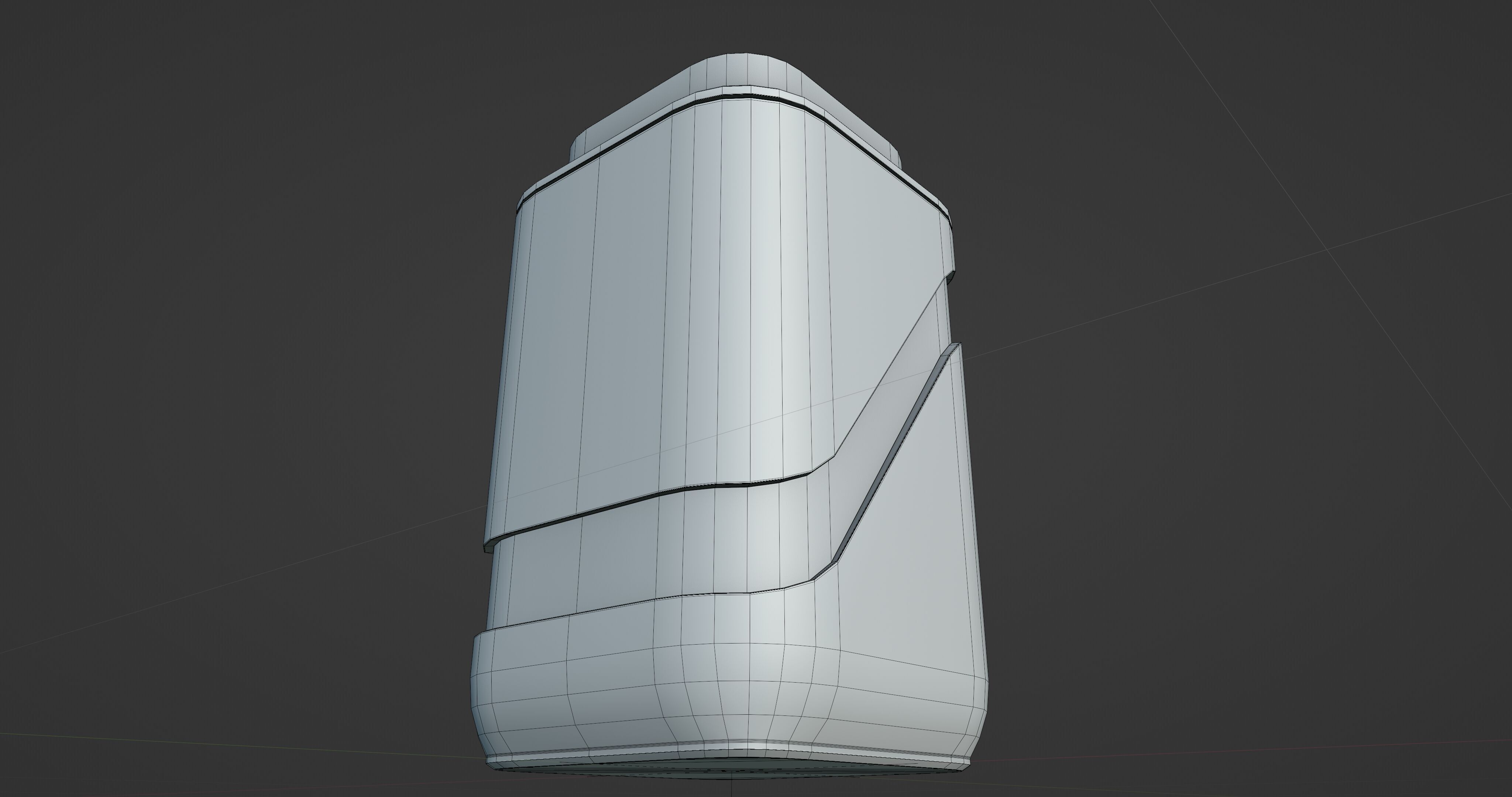 Modern Vase PBR Low-poly 3D model_11