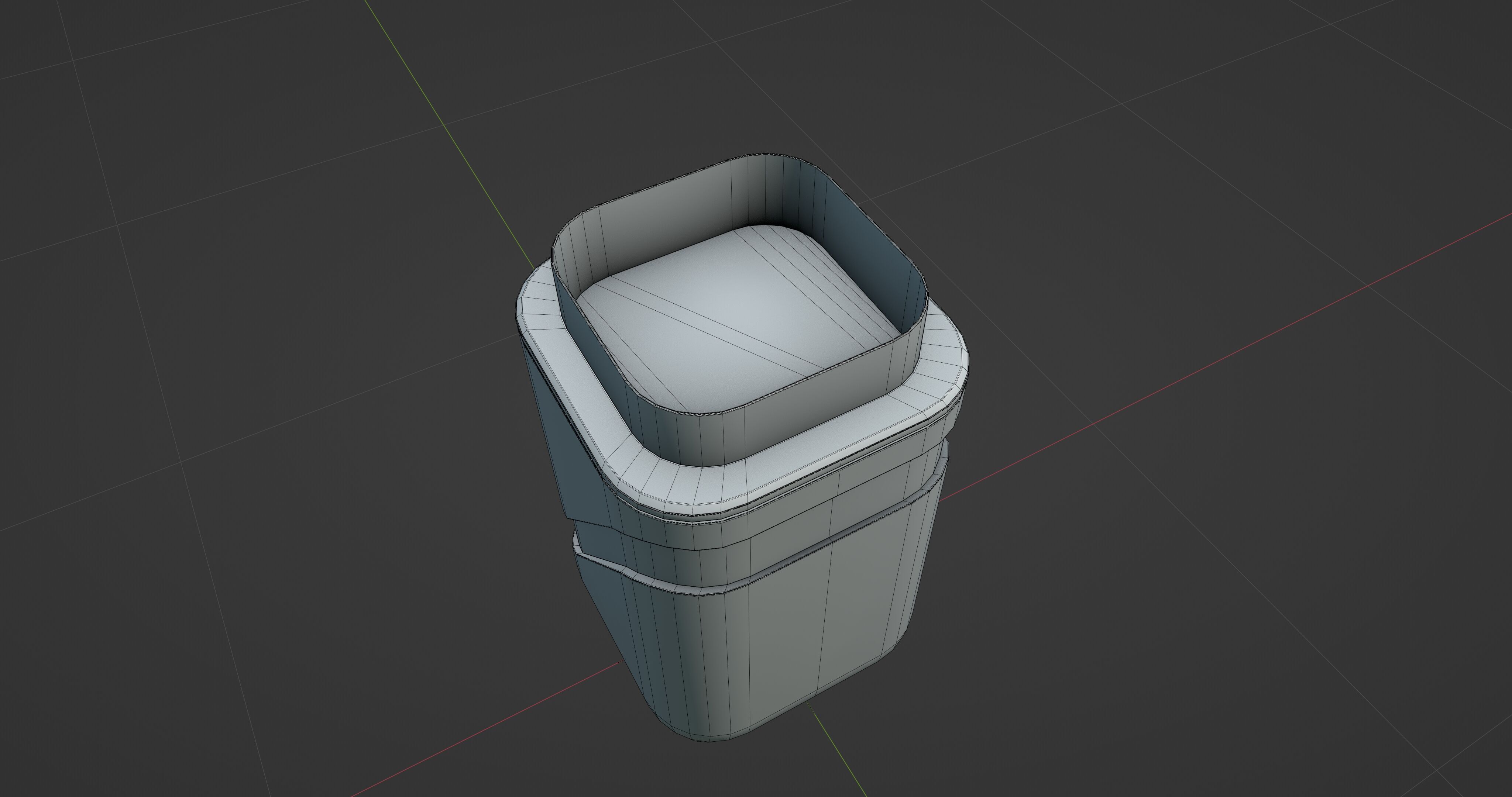 Modern Vase PBR Low-poly 3D model_10