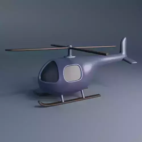 Cartoon Helicopter