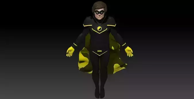 Javier Milei Capitan Ancap 3D print model