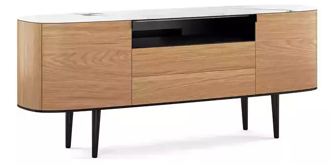 Poliform Symphony Wood Sideboard