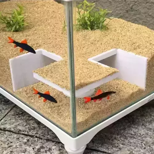 Tunel para peces 3 - acuario - pecera 3D print model