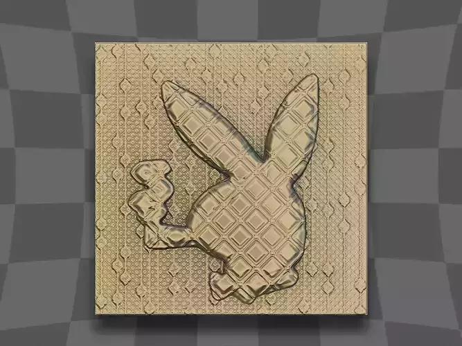 Playboy design in another style 3D print model