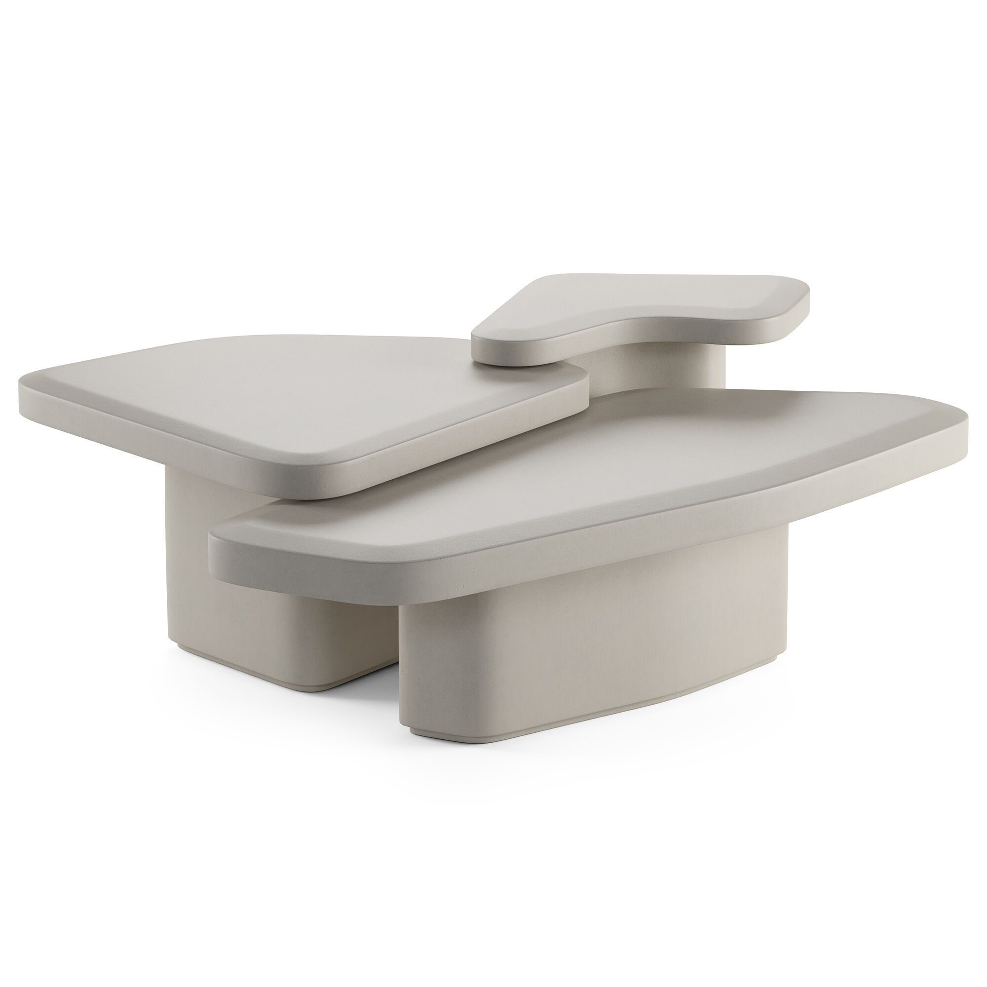 Lulu and Georgia Maro Nesting Coffee Tables 3D model_2