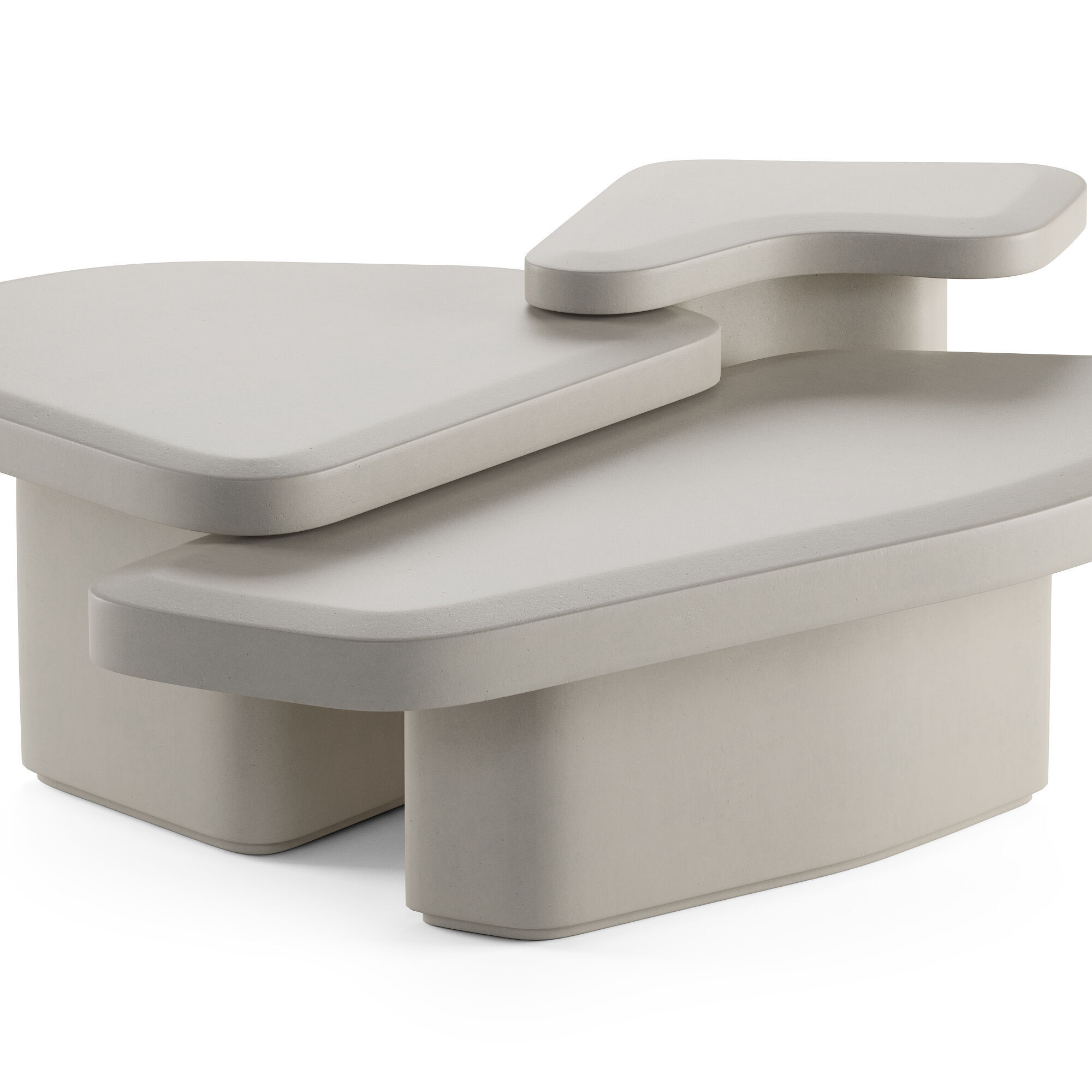 Lulu and Georgia Maro Nesting Coffee Tables 3D model_4