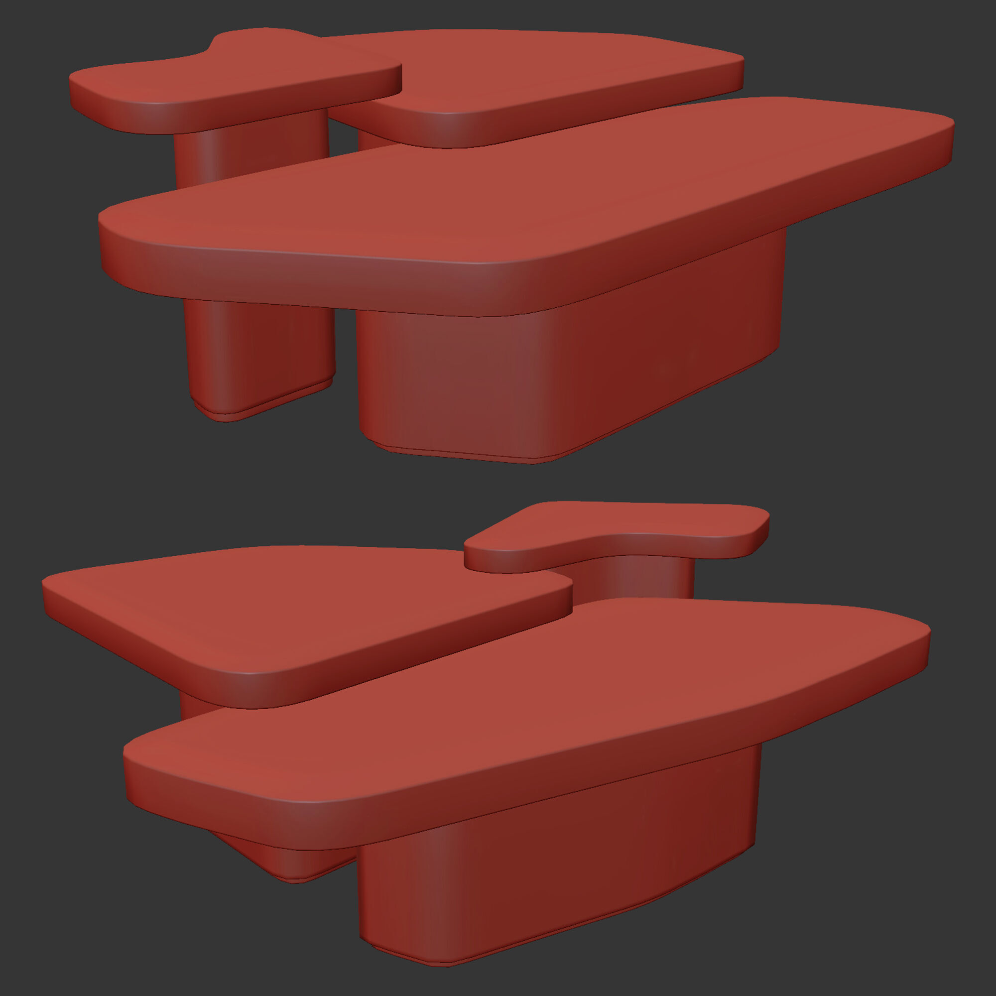 Lulu and Georgia Maro Nesting Coffee Tables 3D model_10