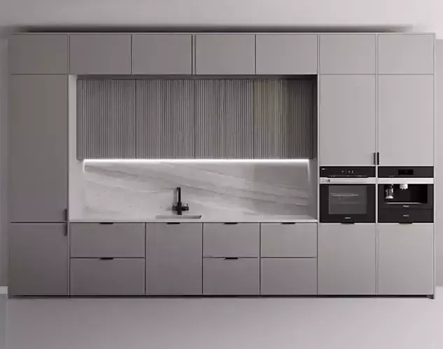 Kitchen interior 3D model