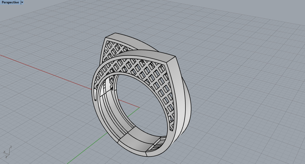 Lightweight ring model 794 3D print model_7