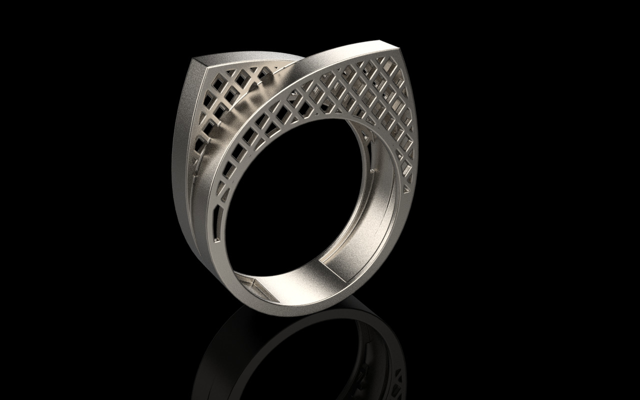 Lightweight ring model 794 3D print model_14