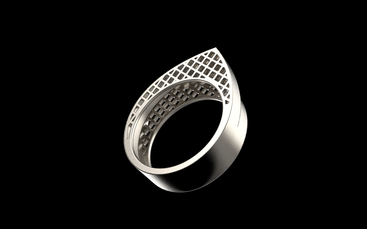 Lightweight ring model 794 3D print model_24